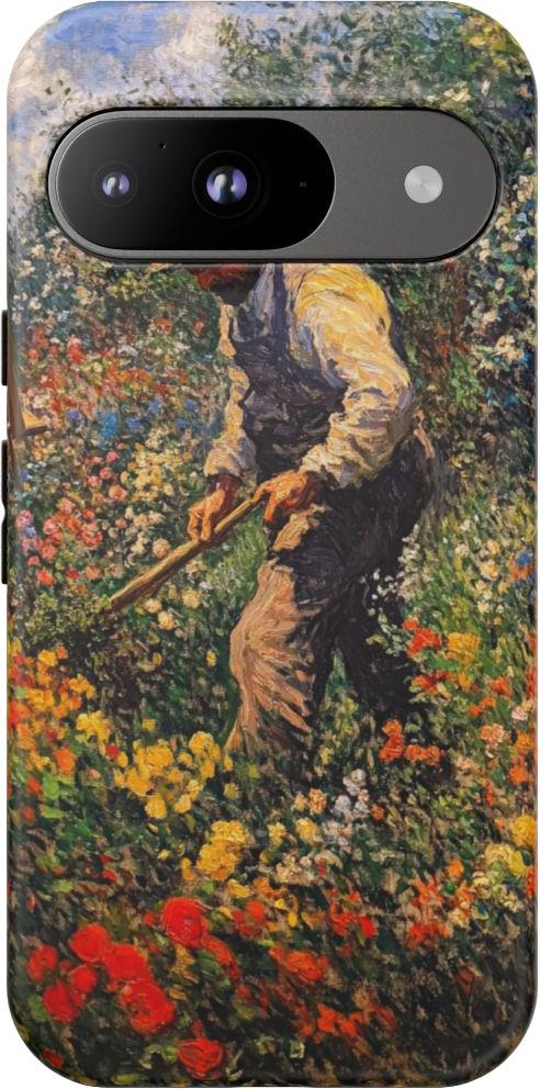 WOYC Gärtnerin im Blumenmeer – Handyhülle Kompatibel mit Google Pixel 9 Tgh-mt-px9-4880