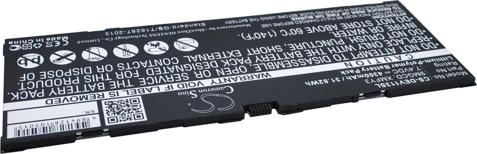 TECHTEK Akku Kompatibel mit [DELL] T06G, Venue 11 Pro 32, Venue 11 Pro 5130, Venue 11 Pro 5130-9356, Venue 11 Pro 7130, Venue 11 Pro 7139, Venue 11 P