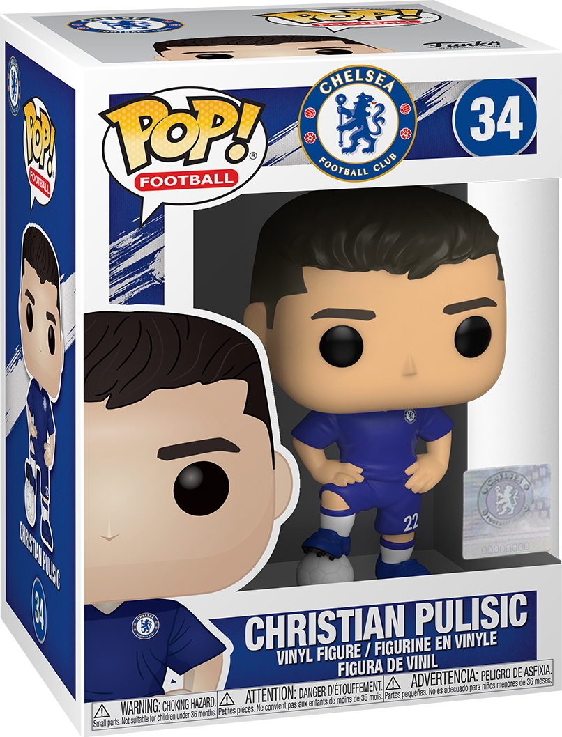 Chelsea Football Club - Christian Pulisic 34 - Funko Pop! - Vinyl Figur 42792