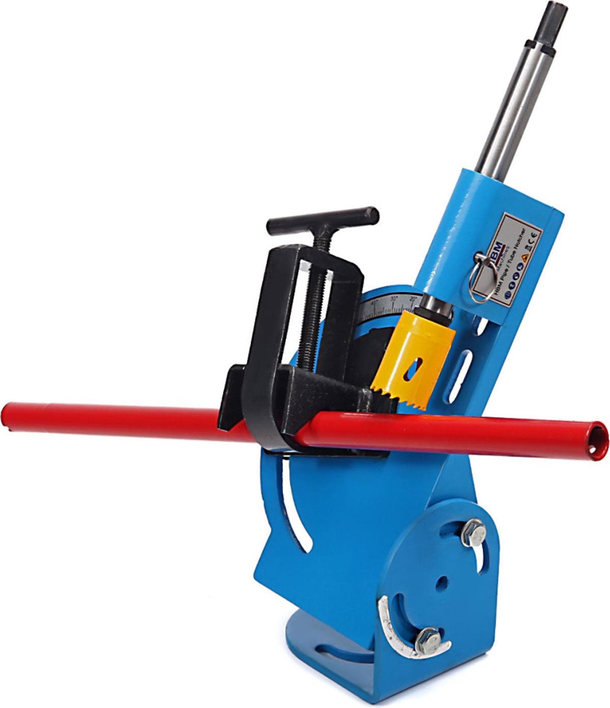 hbm Rohrausschleifer 50mm Rohre 0-45° Rohrausklinker Notcher Ausklinker 12769