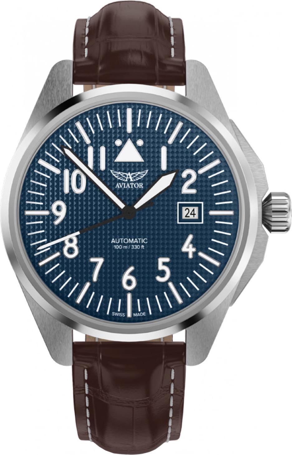 Aviator Fliegeruhr V.3.39.0.334.4 braun