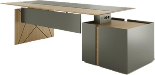 AEA Modernes Büro Schreibtisch Arbeitsumgebung Design Arbeit Bürotisch JVM4067282849518