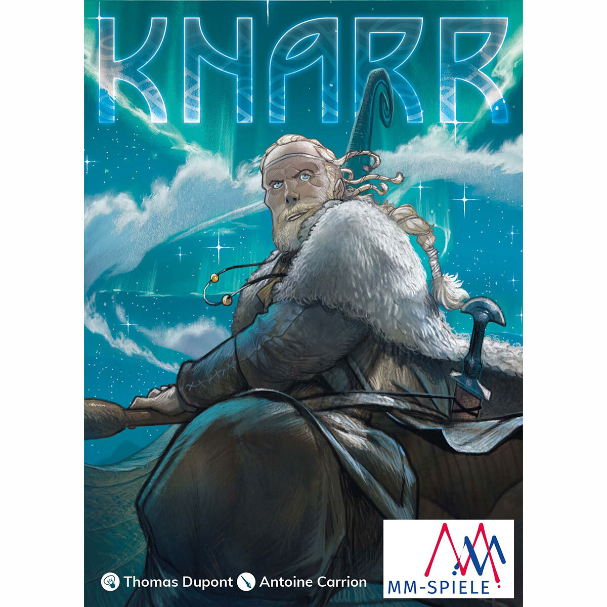MM Spiele MM-Spiele | Knarr | Familienspiel | Strategiespiel | Für Wikinger-Fans und wahre Spieler | Kenner Gesellschaftsspiel | mit tollen Wikinger-Illustrationen | Für 2-4 Spieler ab 10 Jahren 991134