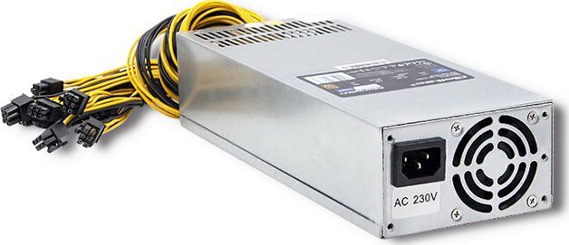 Qoltec PCI-E Smart 1600W Netzteil | 80 Plus Gold | Data Mining 177