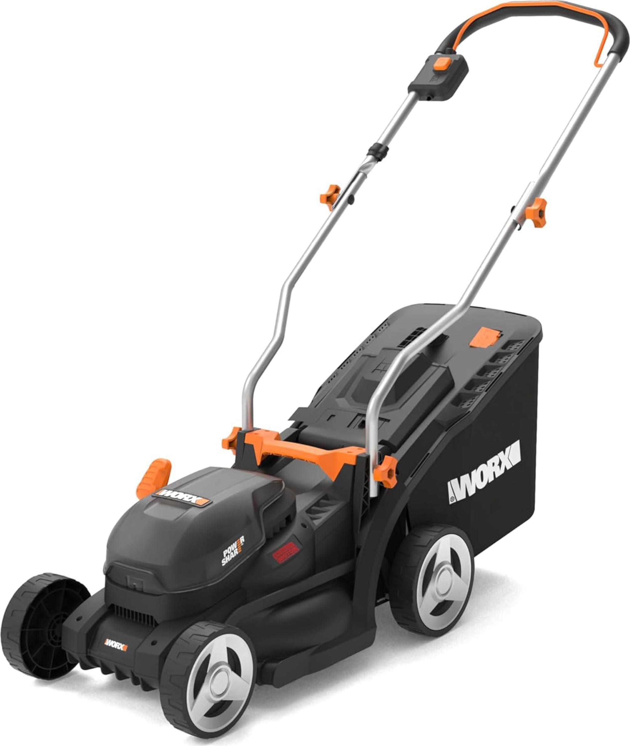 WORX WG733E Akku-Rasenmäher 20V mit 33cm Schnittbreite und 6 Schnitthöhen