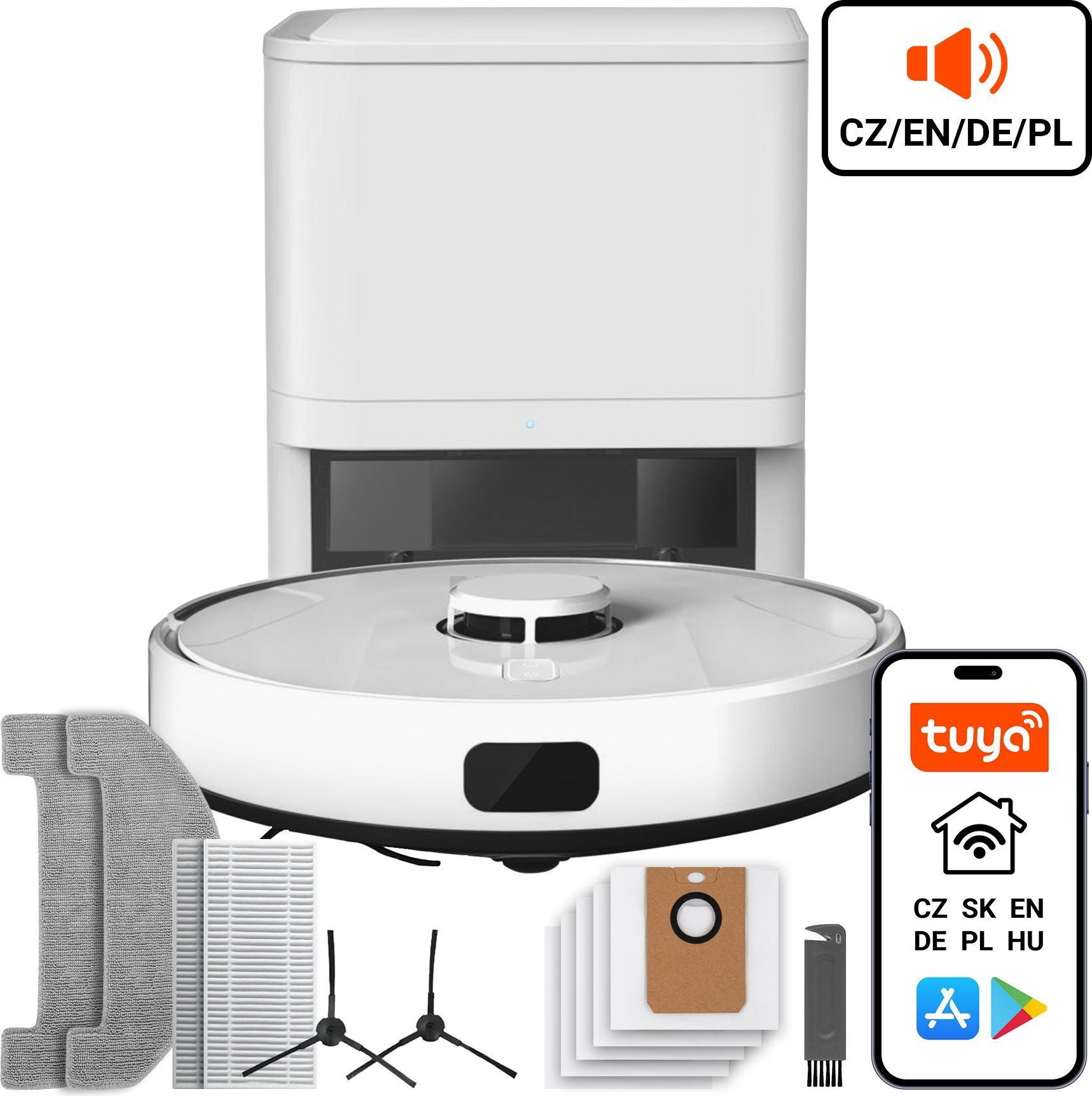 TESLA RoboStar iQ700 Plus biela