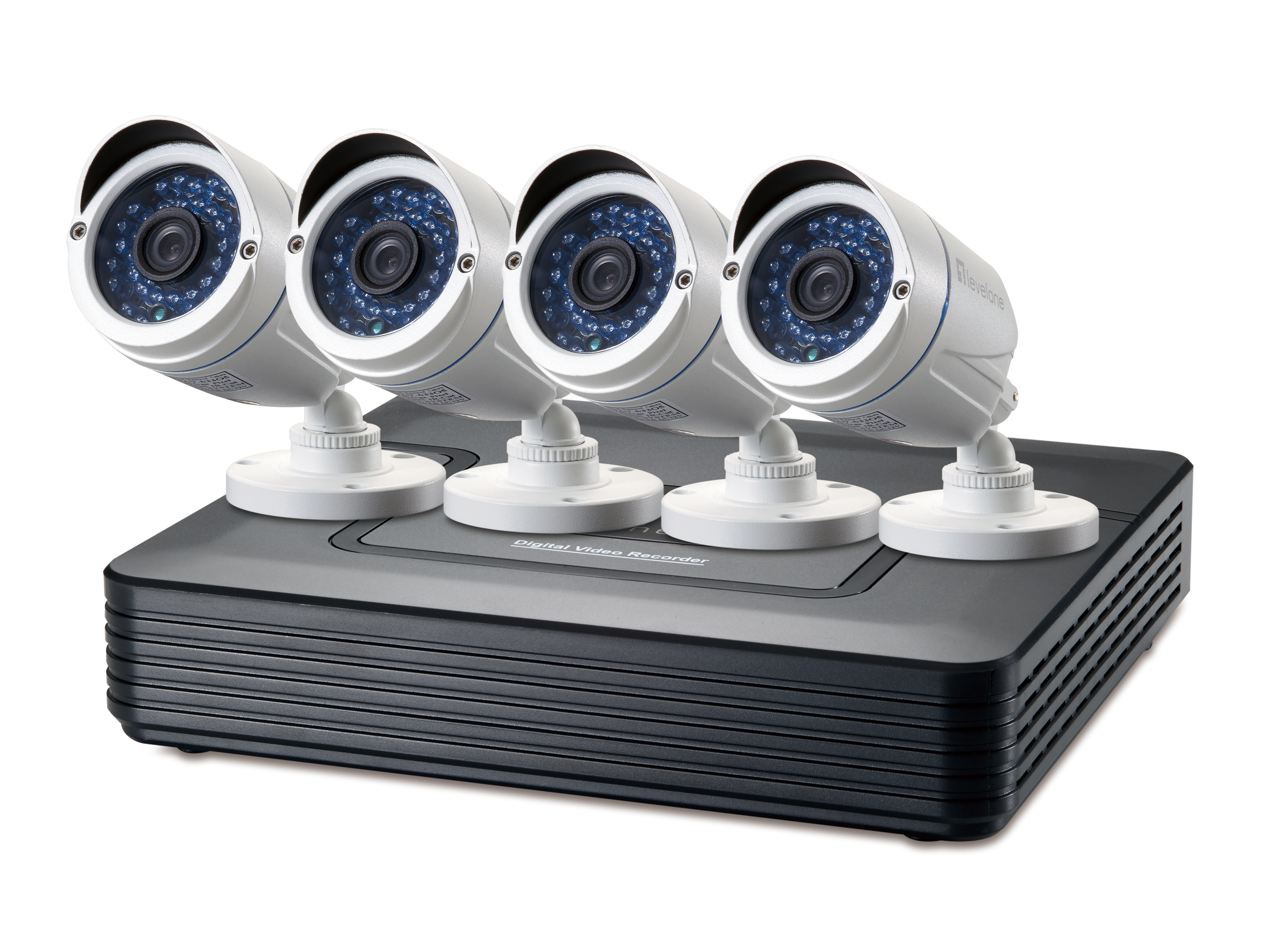 Level One DSK-4001 4-Channel CCTV Kit