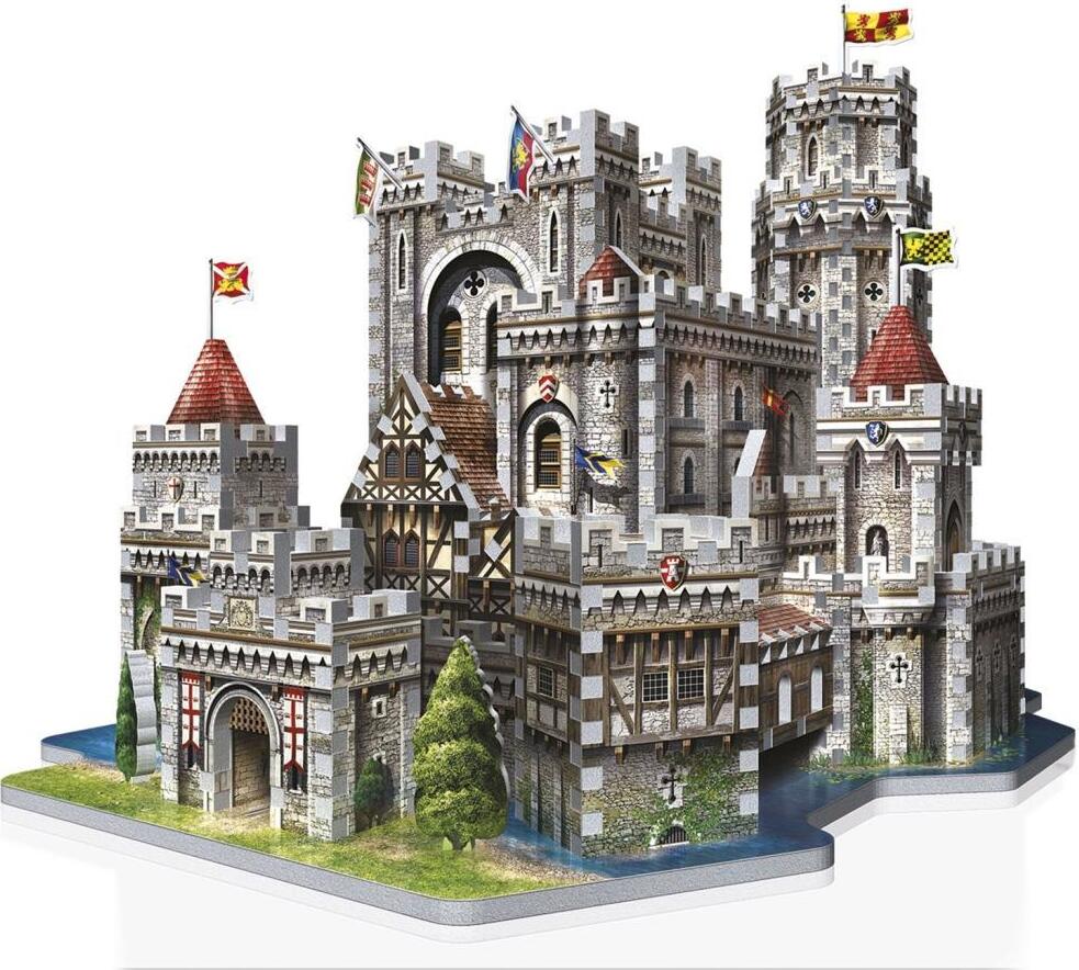 WREBBIT 3D puzzle Hrad Kamelot 865 dílk W3D-2016