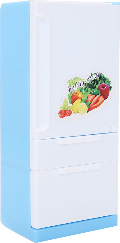 Cocosity Puppen-Kühlschrank, Puppenhaus-Kühlschrank, Puppen-Kühlschrank, Puppen-Kühlschrank-Spielzeug, Mini-Puppen-Kühlschrank