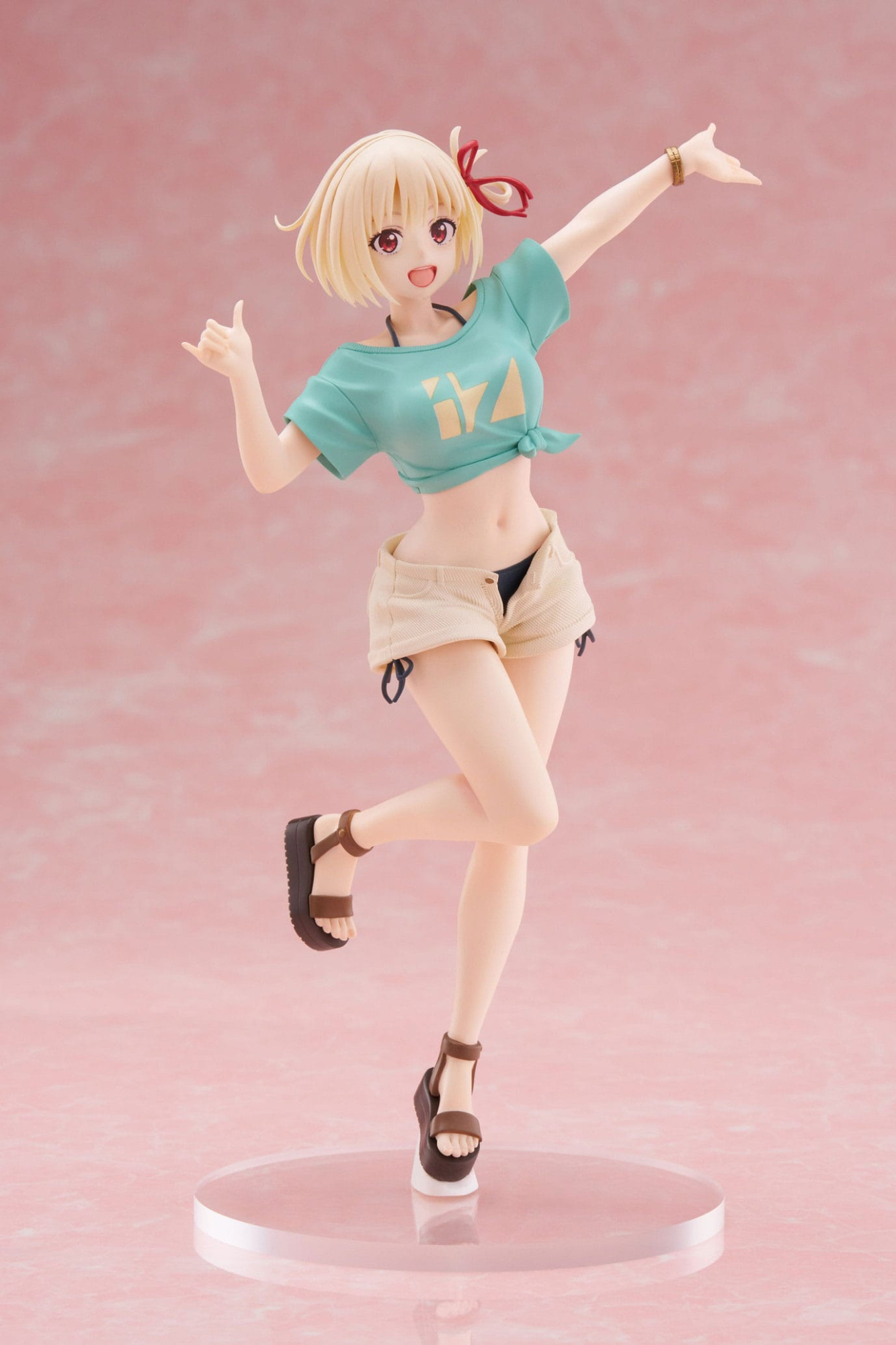 Taito Lycoris Recoil Coreful PVC Statue Chisato Nishikigi Hawaiian Ver. 18 cm 895
