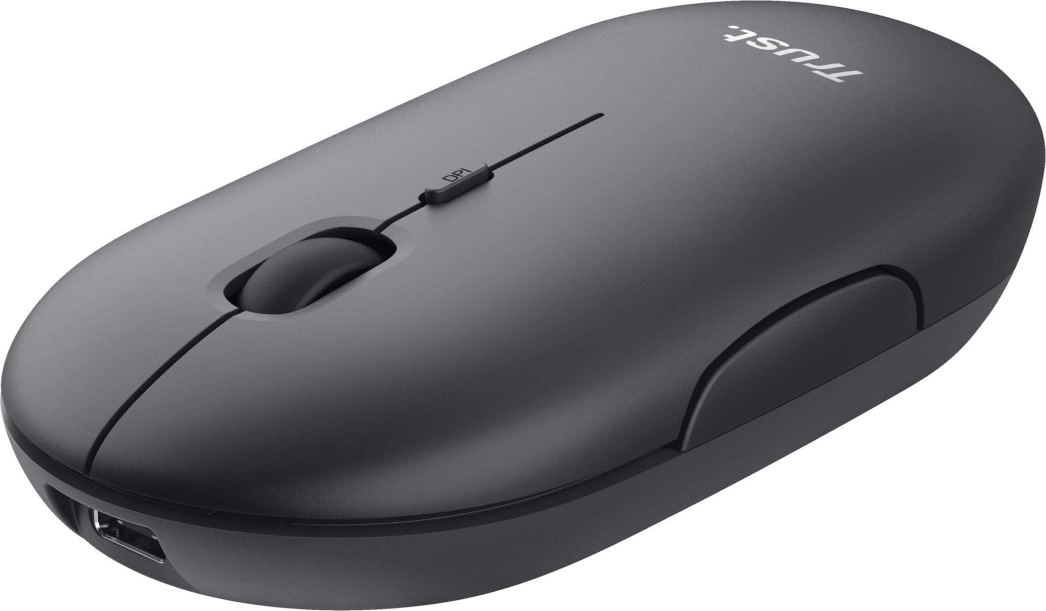 Trust Puck Wrl Rchrgable Mouse Blk 24059