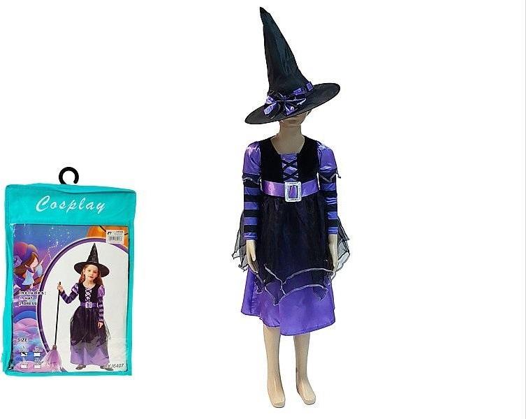 ADAR Karnevalskostüm „Fee“ Größe 130–140 cm