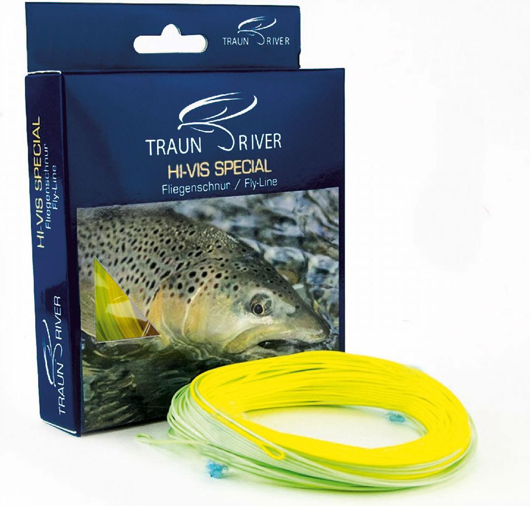 Traun River Hi-Vis Special Fliegenschnur Aftma WF-4-F