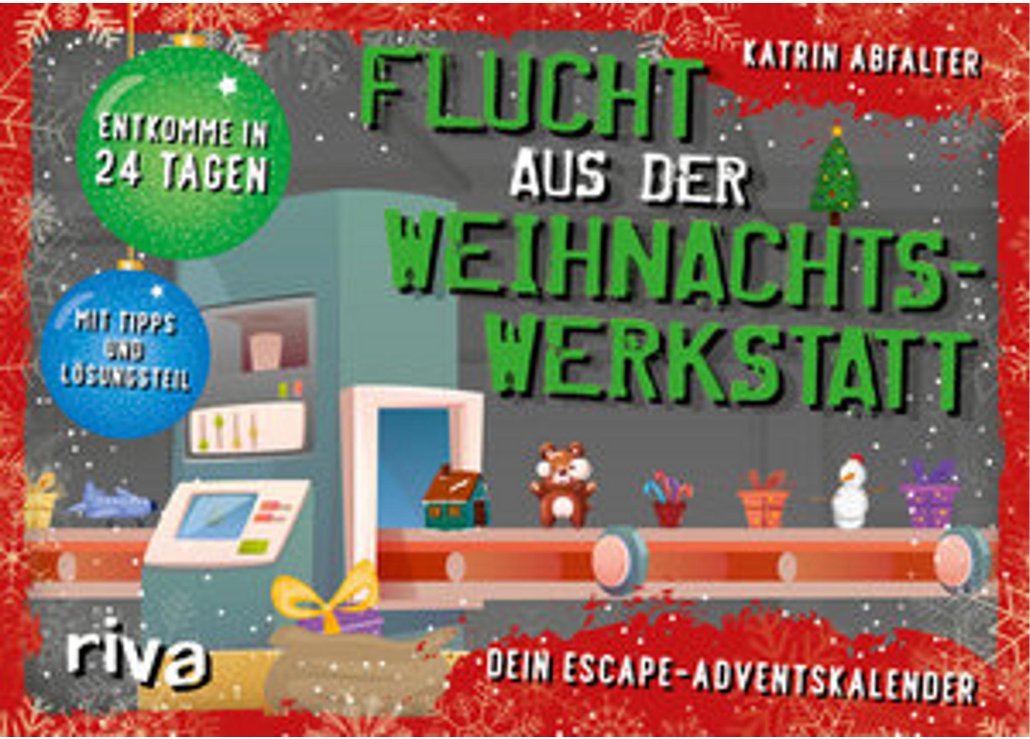 Flucht aus der Weihnachtswerkstatt. Dein Escape-Adventskalender