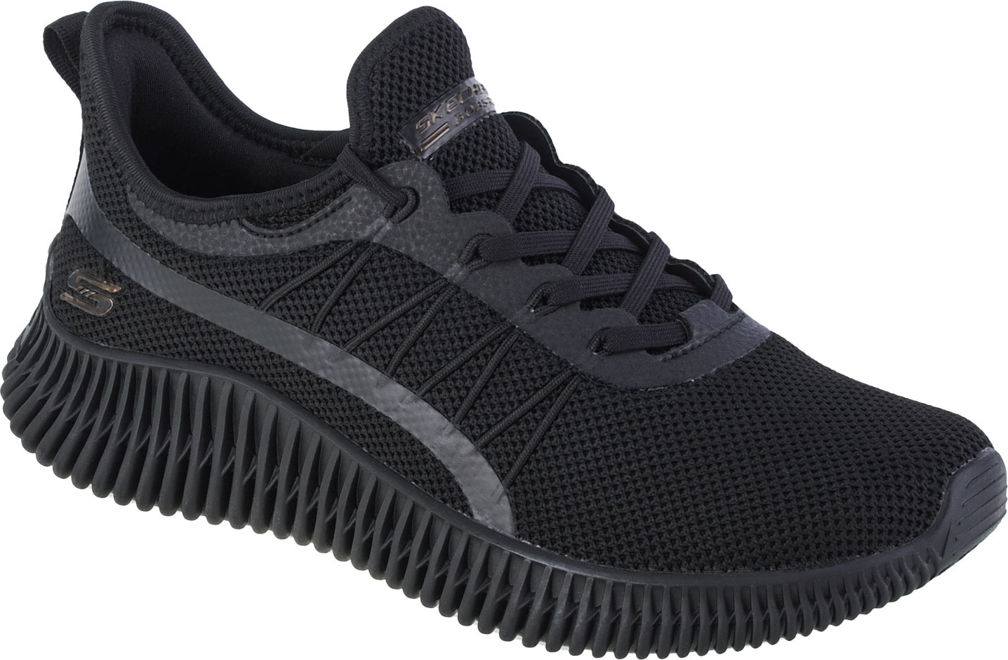 Skechers Bobs Geo-New Aesthetics 117417-BBK, tenisky, ženy, čierna, veľkosť: 36,5