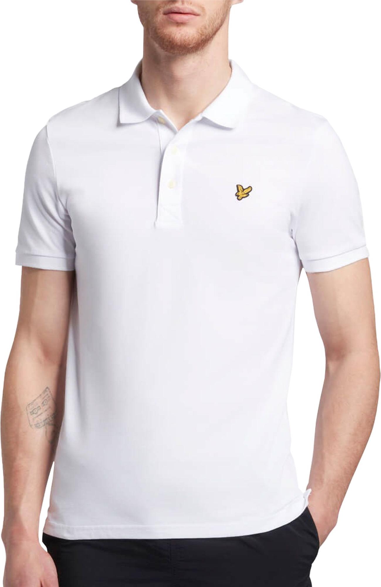 Lyle & Scott Lyle&Scott Error de datos Polo Plain White-S size small
