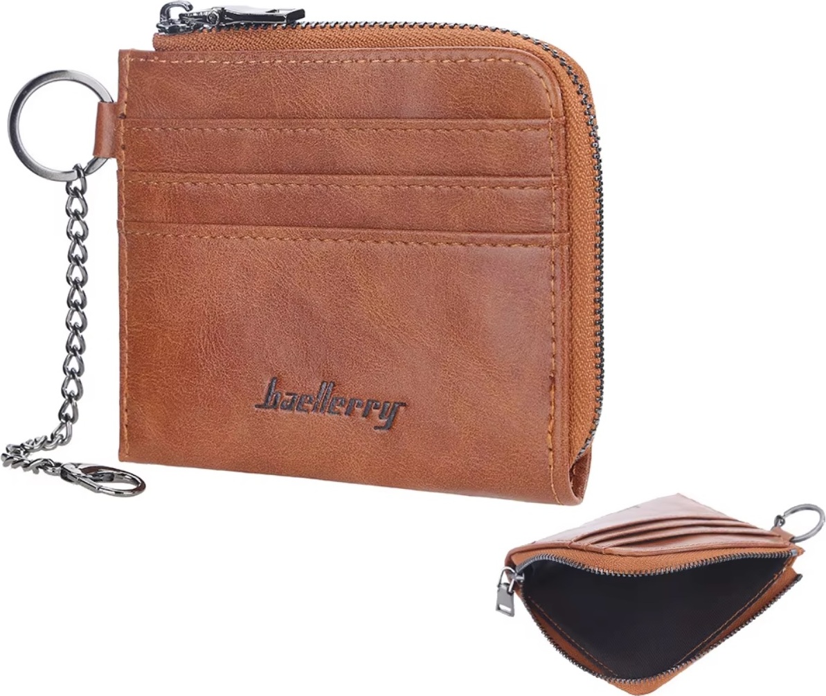 Herren Geldbörse Baellerry Kevin - Stilvolle Mini-Geldbörse in Braun KP36214