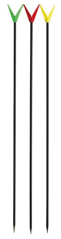DAM ROD RESTS BANKSTICKS 3er Set gelb/rot/grün 2917000