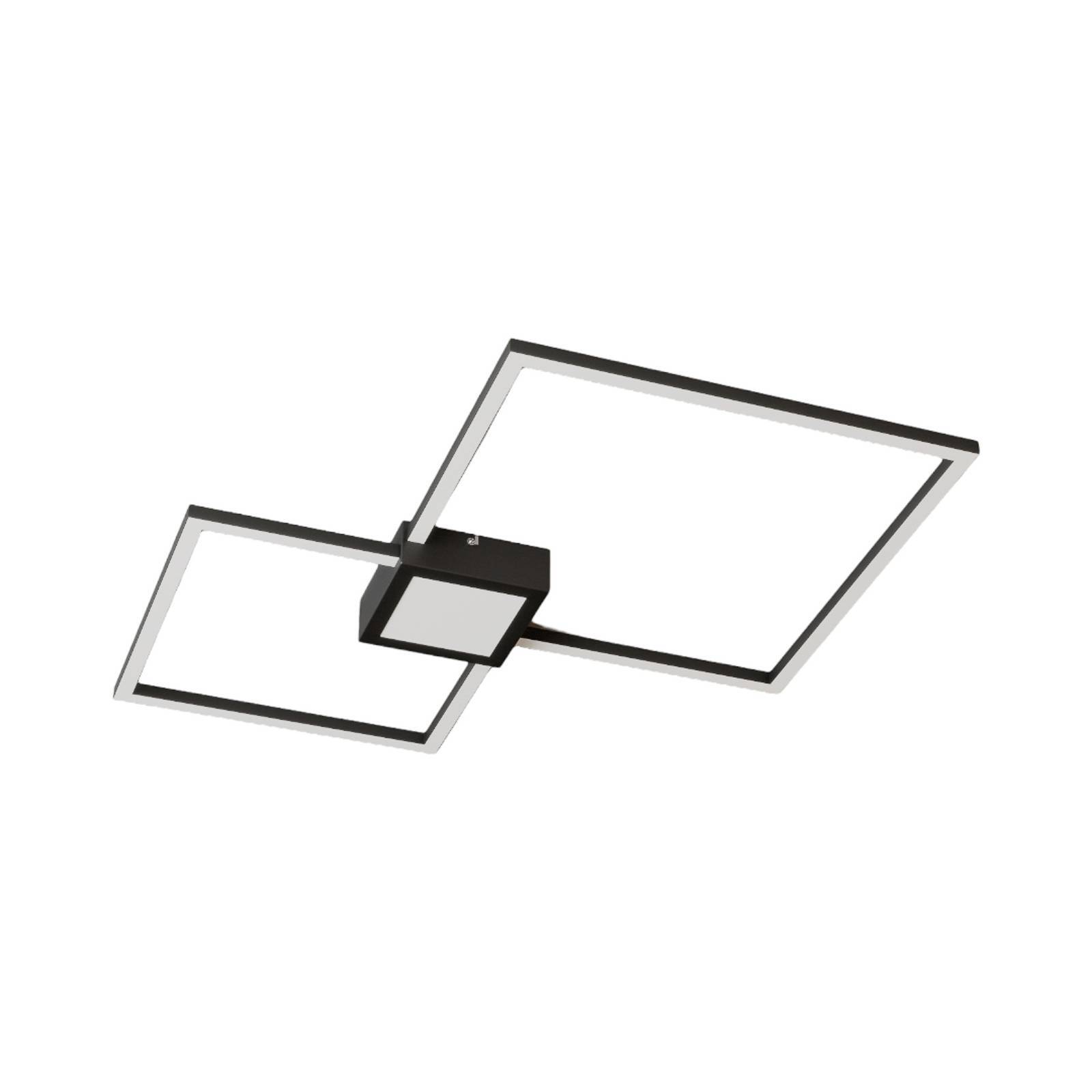 Lindby Duetto LED-Deckenlampe anthrazit 28 W 8032233