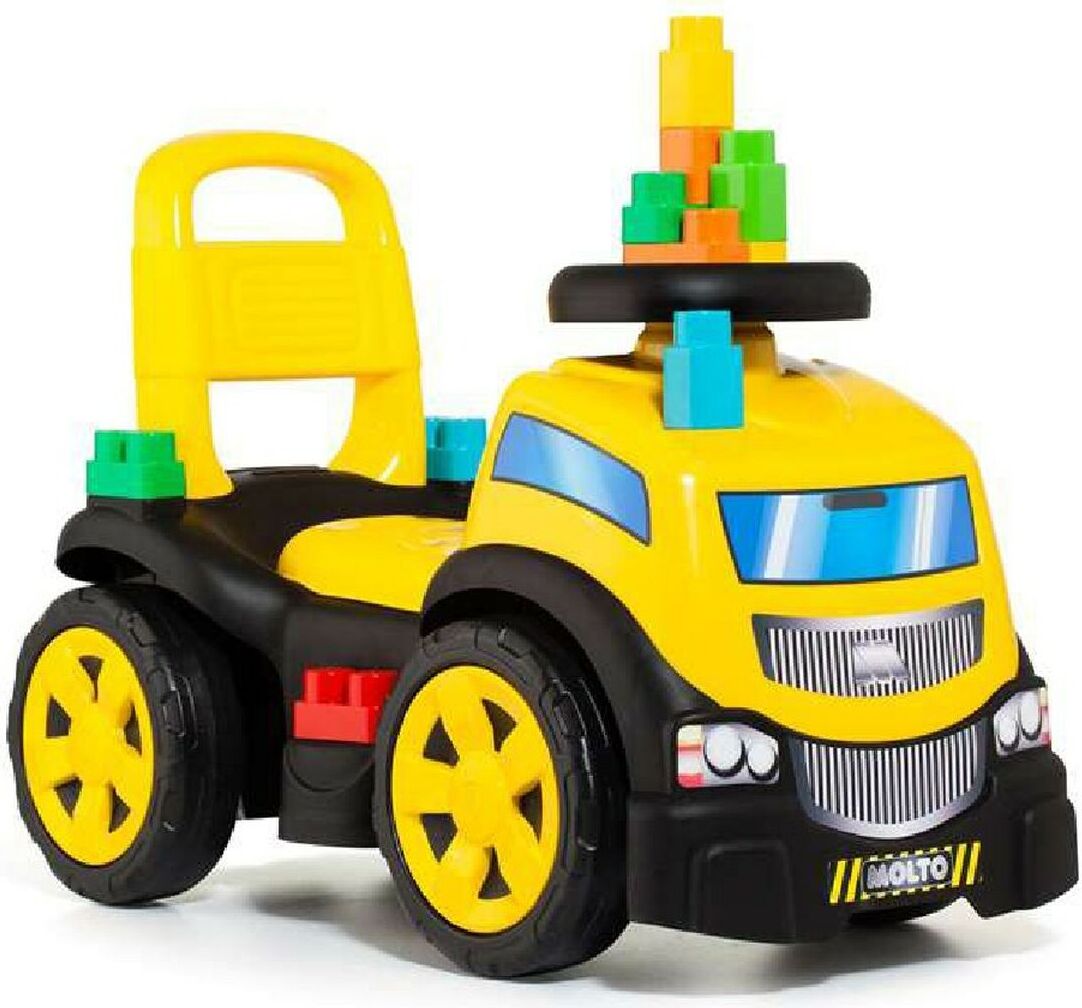 Molto Rutschauto Moltó Gelb Lkw Bauklötze 21222