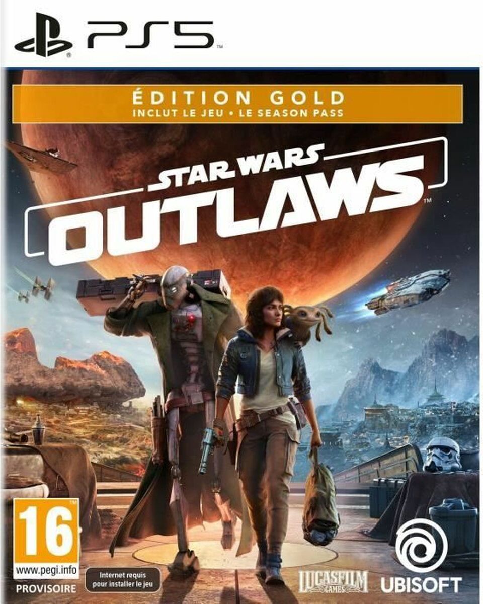 PlayStation 5 Videospiel Ubisoft Star Wars : Outlaws - Gold Edition