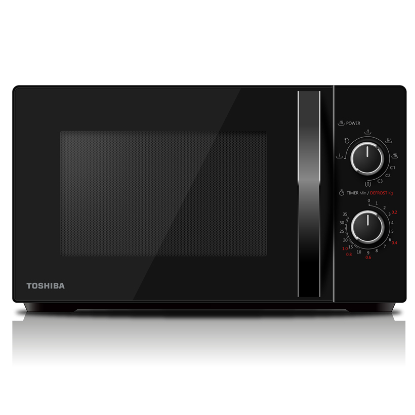 Toshiba M/O Mw-Mg20P Bk 20Lt 2Volt, Mikrosonda 800W, Gril 1000W Čierna