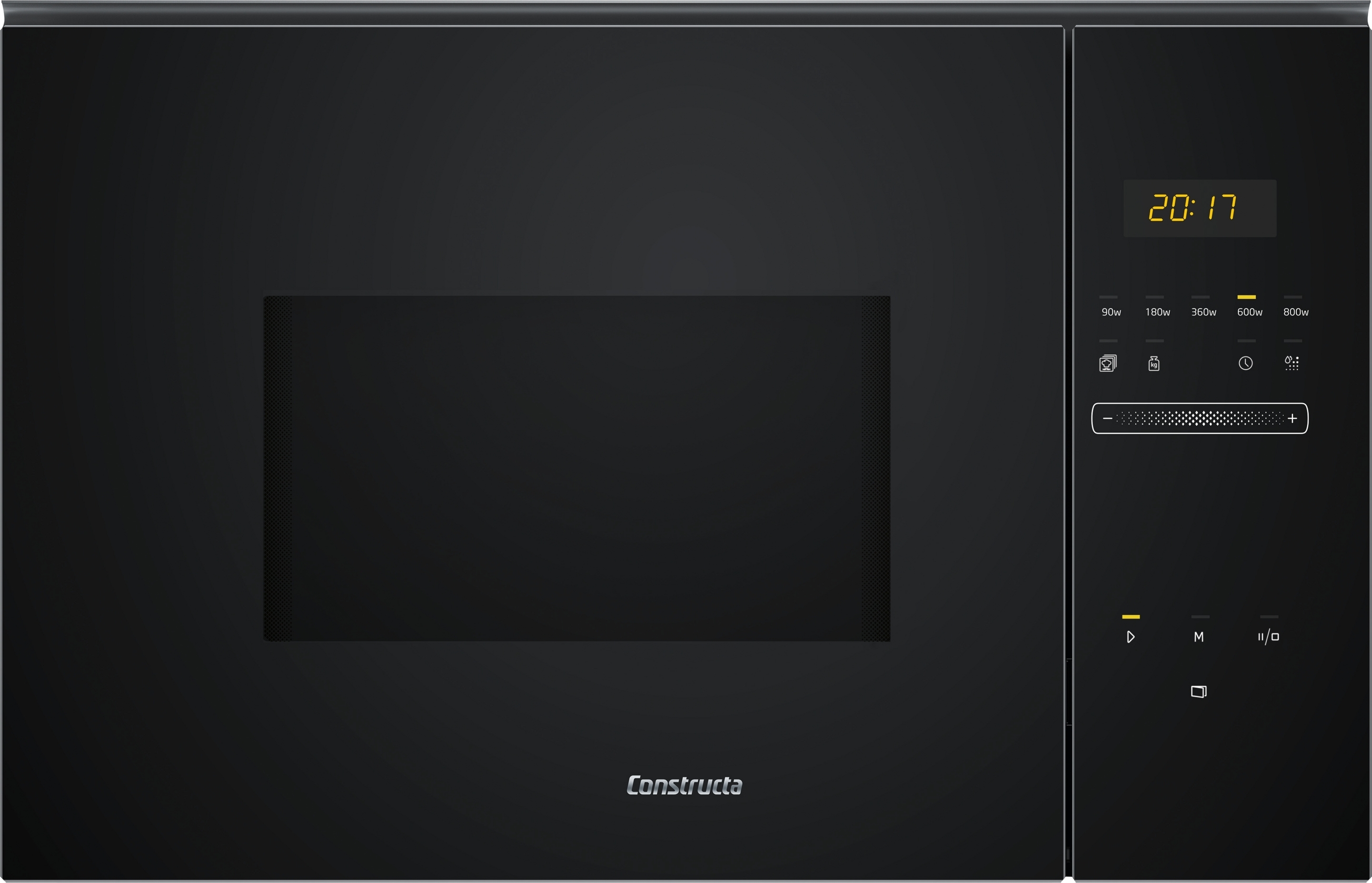 Constructa vstavaná mikrovlnná rúra čierna CC4P91262