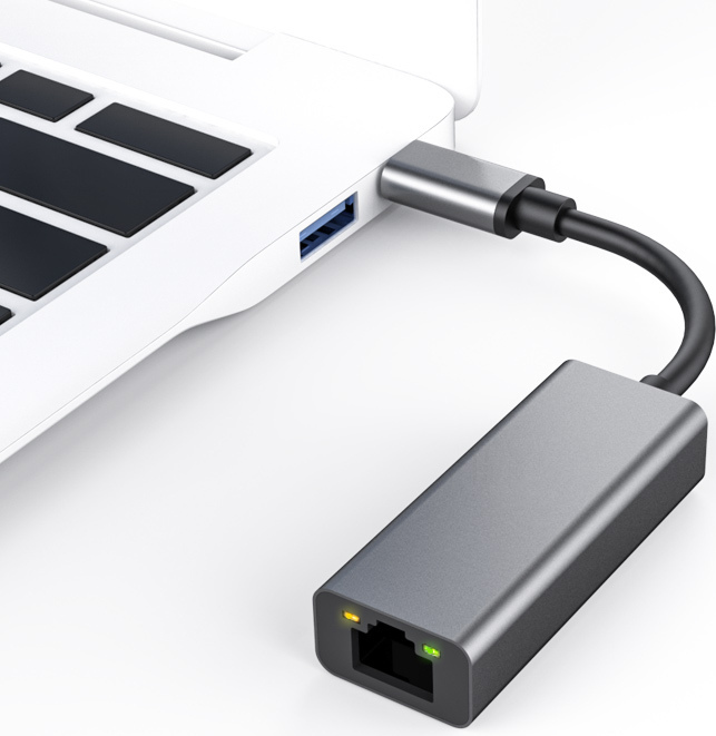 INF Sieťový adaptér USB-C Gigabit Ethernet