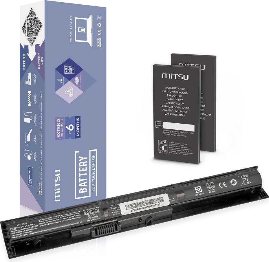 VI04XL Akku für HP ProBook 440 445 450 455 G2