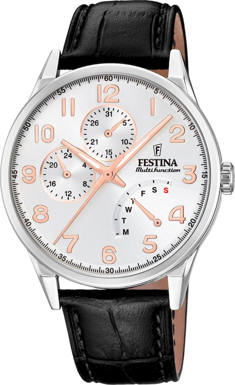 Festina - Náramkové hodinky - Pánske - Chronograf - F20278/A - Multifunkčné