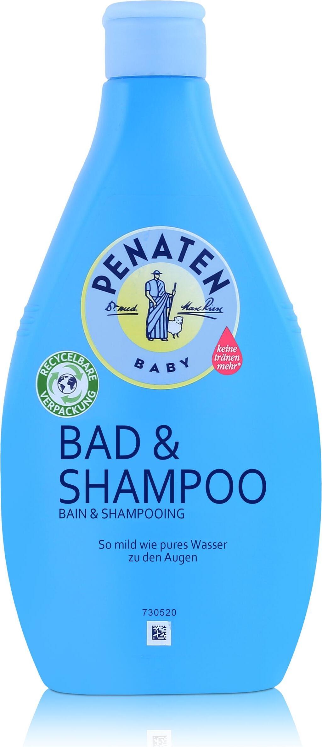 Johnson & Johnson Penaten Baby Bad & Shampoo Kopf-bis-Fuß 400ml - keine Tränen mehr 595390