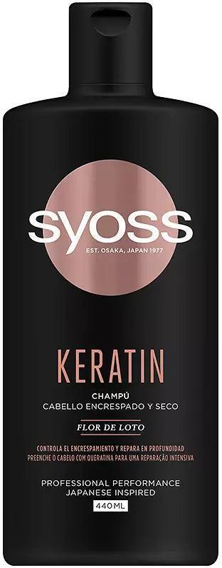 Syoss Keratínový šampón na kučeravé a suché vlasy 440ml