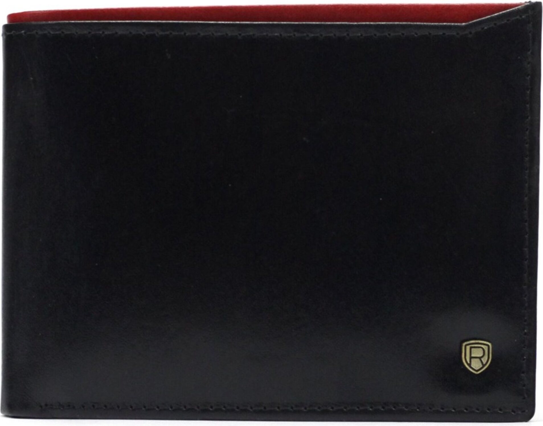 Rovicky | Herren-Geldbörse, für Männer, Schwarz, Rot greg44904