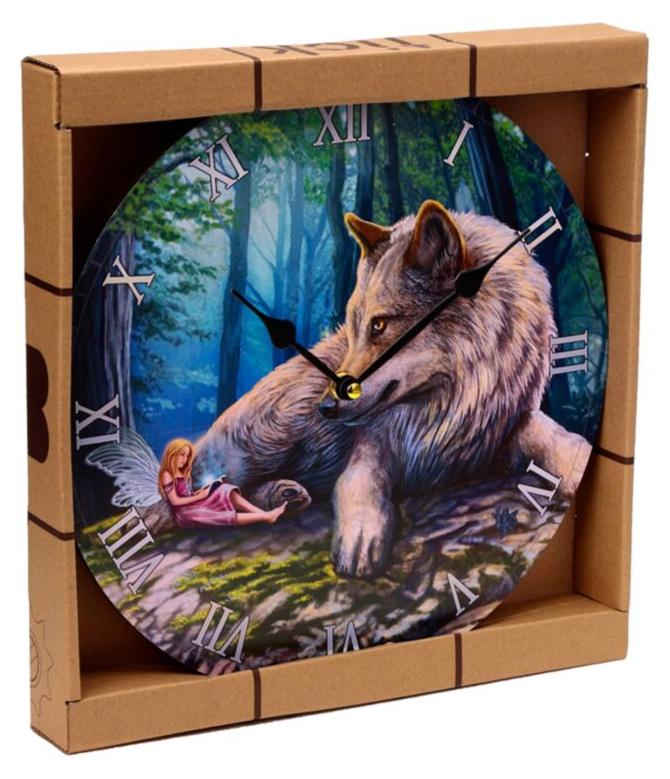 NoBrand Lisa Parker Fairy Stories Fairy Wolf bedruckte Uhr