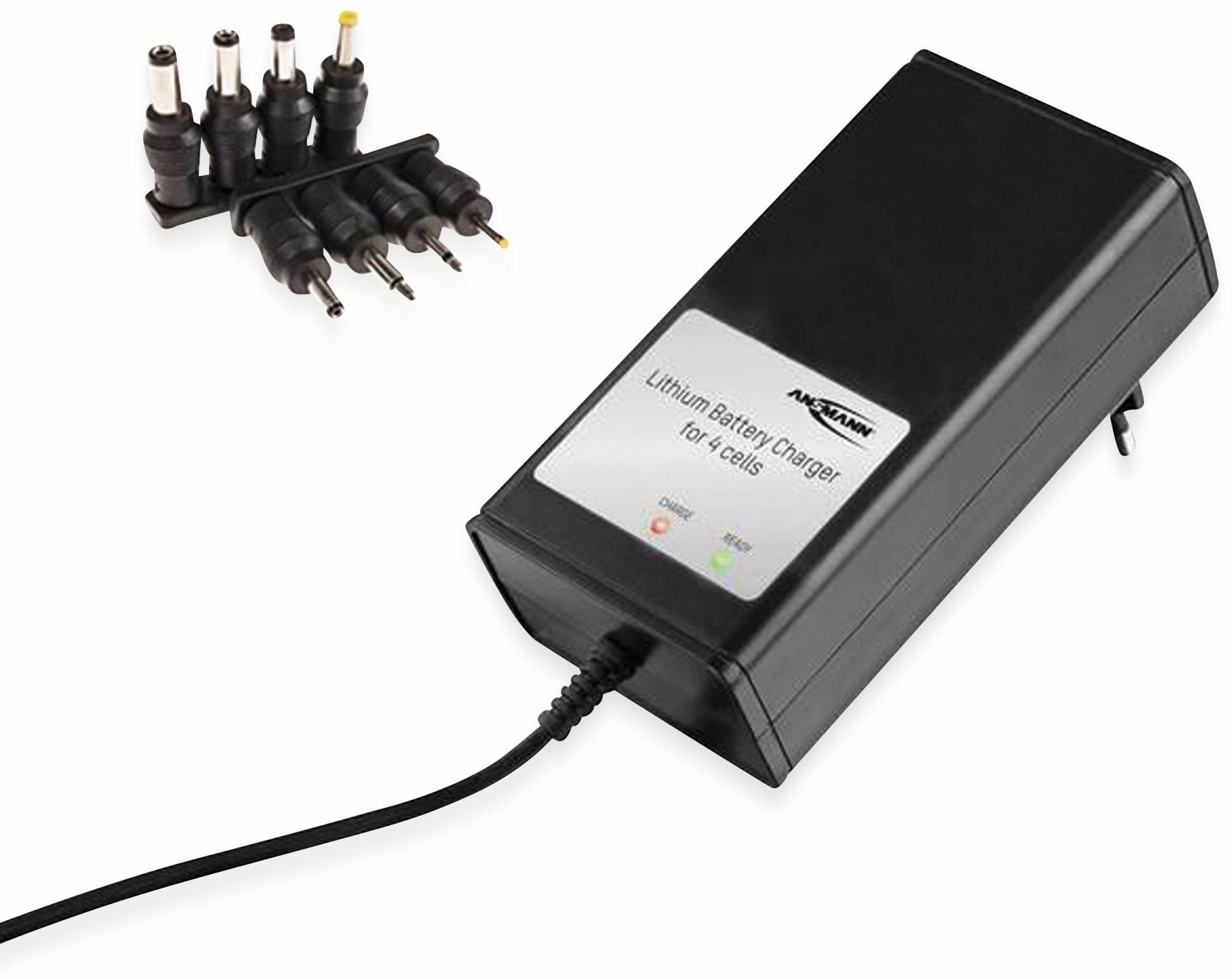 ANSMANN Steckereladegerät 4-zellig, für Li-Ion Akku, 14,8 V- 2000-0001-04