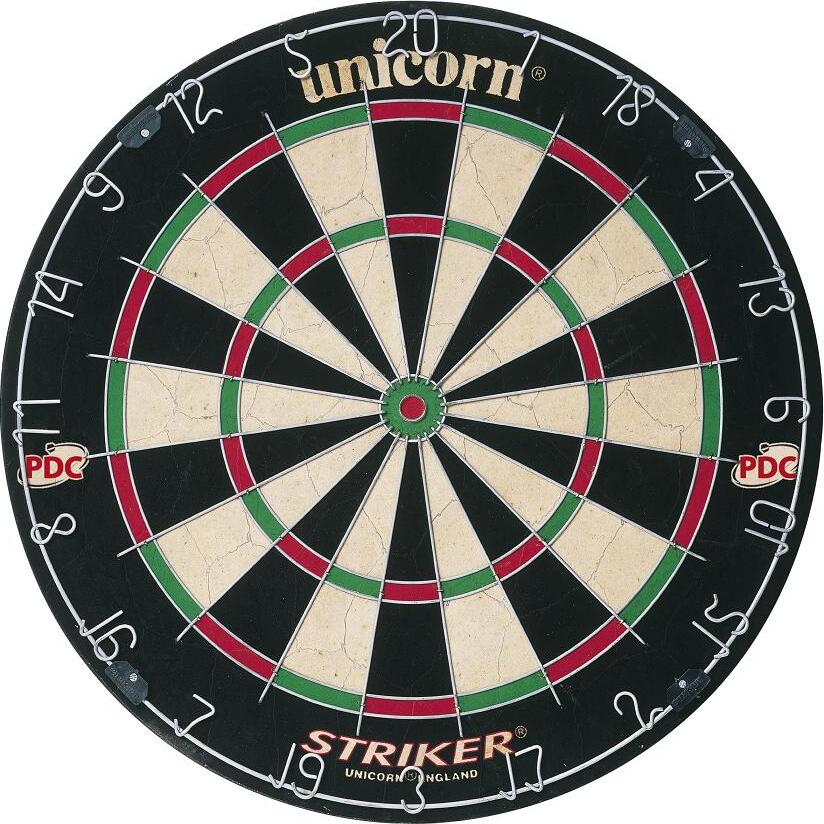 1a-sports Unicorn Dartscheibe Dartboard Bristle Board Striker 40872741