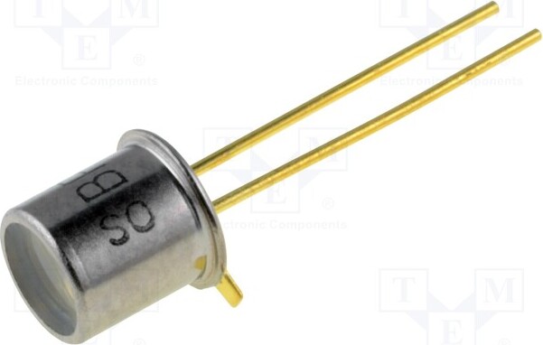 TNE 1x Fotodiode IR PIN 350-1100nm TO18 250mW BPX 65 Fotodioden 850nm 1nA 40° THT _1GH_BPX65