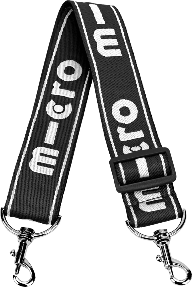 Micro Micro popruh na prenášanie čierny