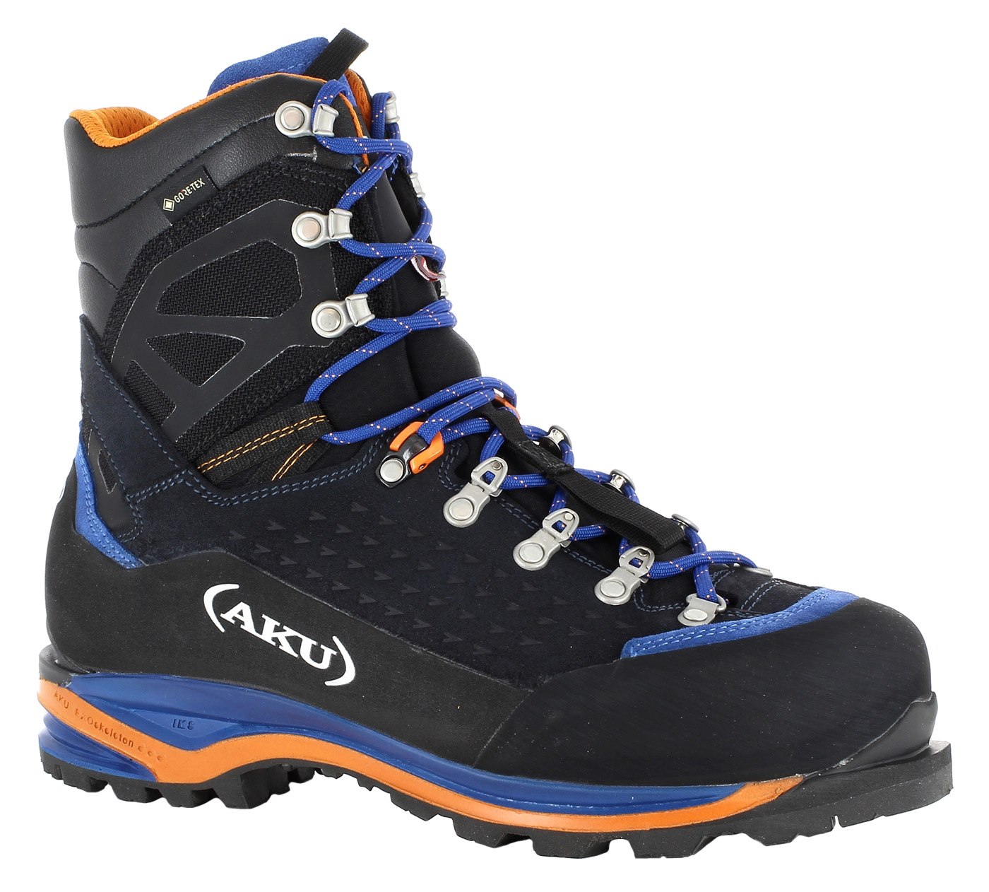 AKU Hayatsuki GTX blue/orange Hochtourenschuhe - UK 10.5 - EU 45