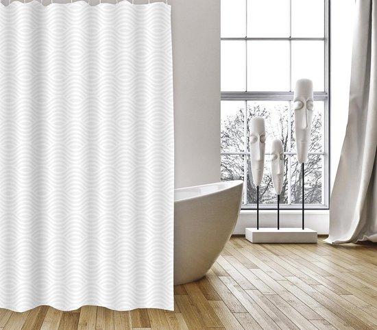 OEM Antibakterielle Textilwand, antibakteriell, waschbar, wasserdicht, weiß, 180 x 200 cm, 12 Ringe, Spanien 2026