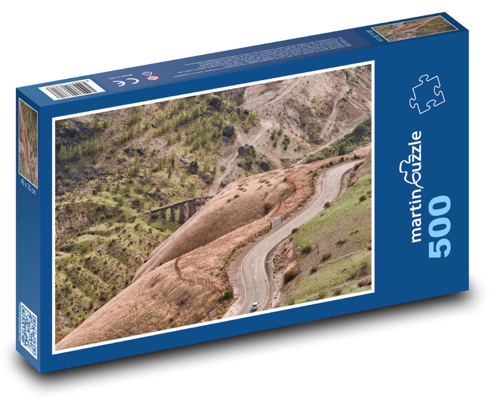 MCprint Puzzle 500 Israelische Berglandschaft - martinpuzzle