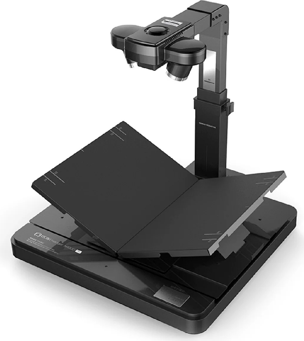 CZUR M2030 PRO Professioneller Buchscanner Dokumentescanner mit HDMI, 10MP, A4 Scanner mit Laser