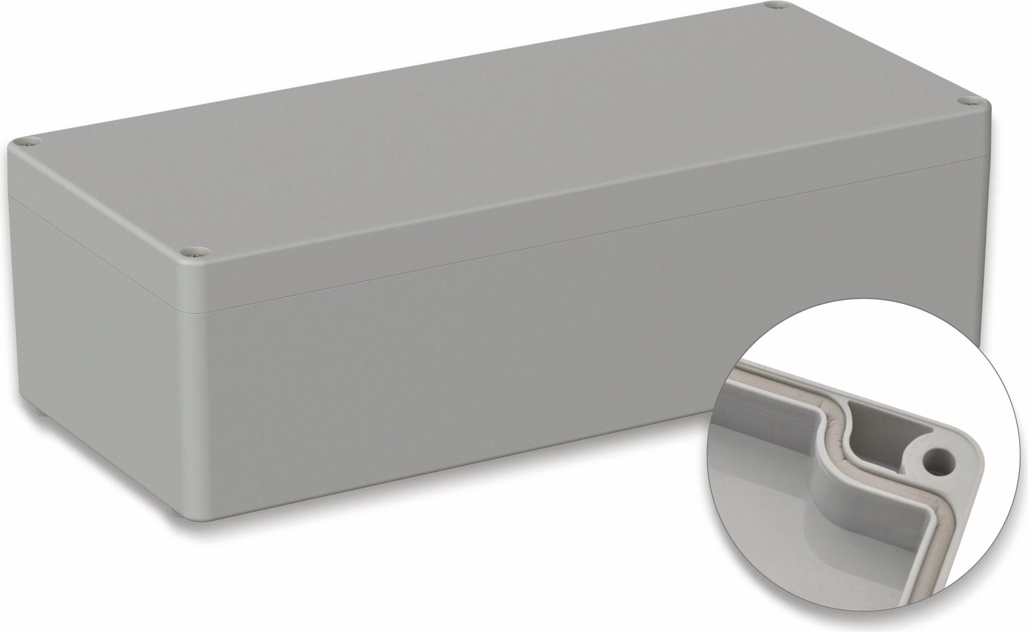 POLLIN, ABS Gehäuse, 340 x 150 x 100 mm, IP65, Lichtgrau