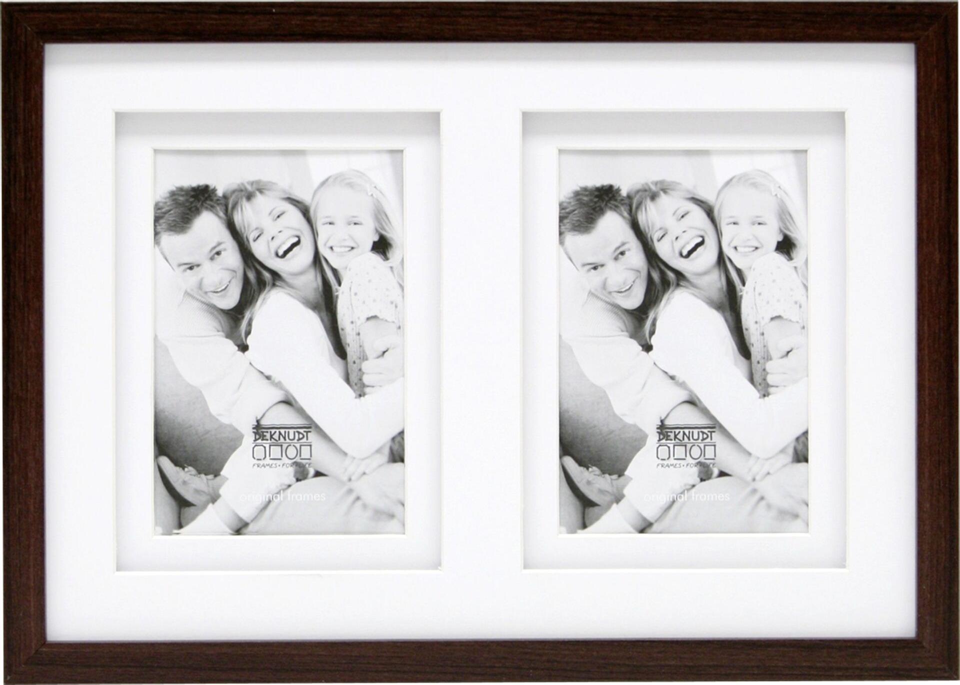 Deknudt Frames Cornice Per Foto In Legno – Marrone, 20 X 30 Cm, Classica E Semplice