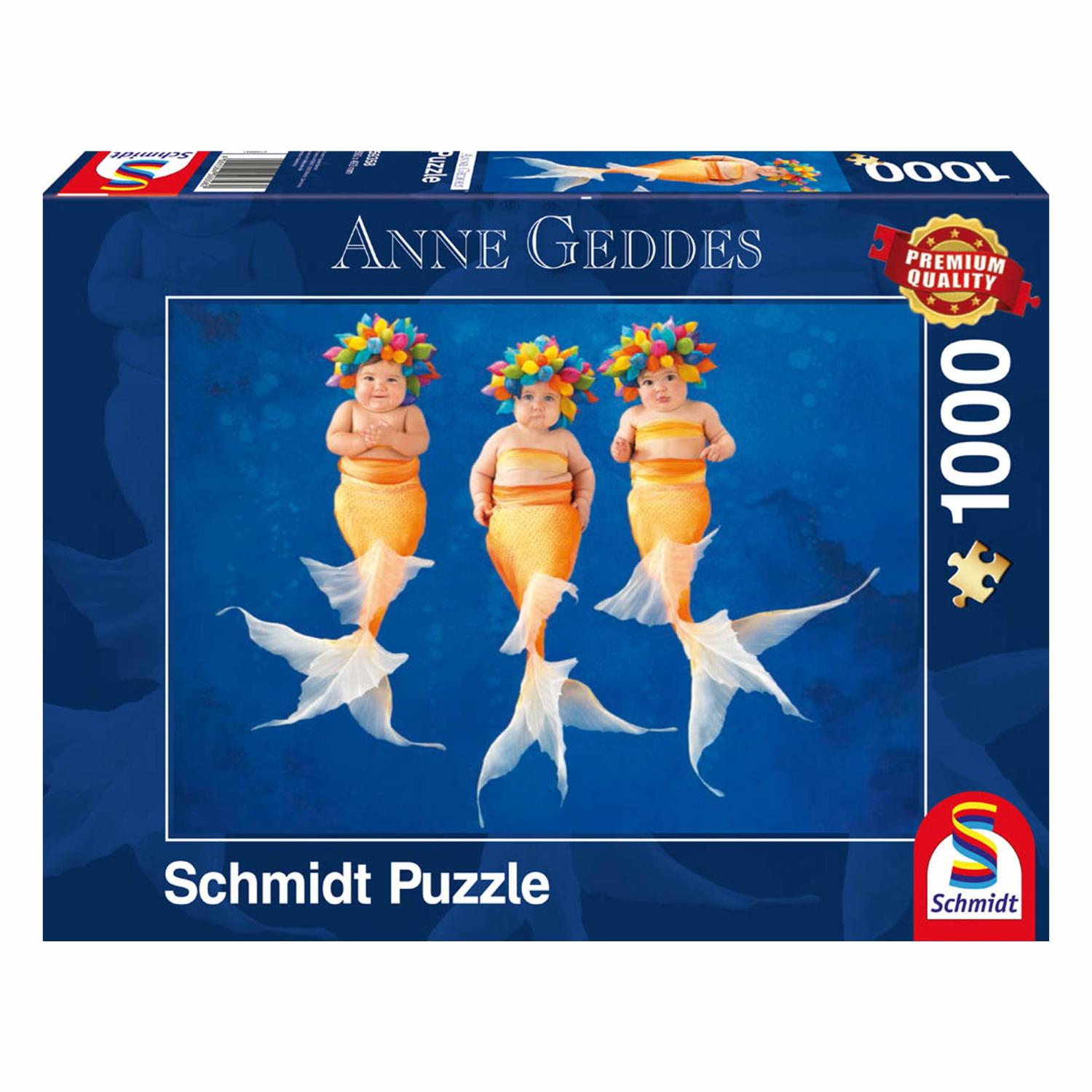 Schmidt Spiele Anne Geddes, Nixentanz. Puzzle 1.000 Teile 59358