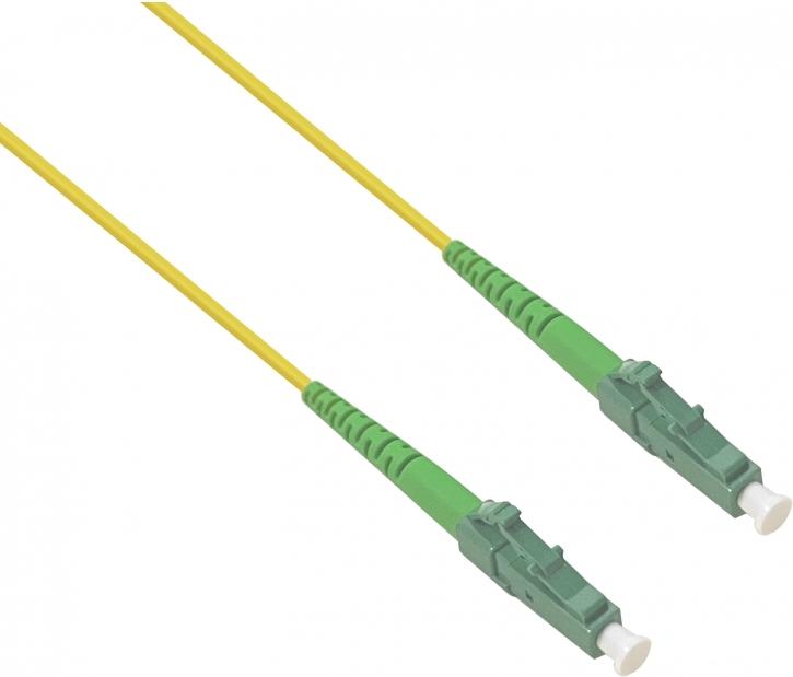 Helos 372005 Helos LWL Patchkabel LC/APC 0,5m gelb