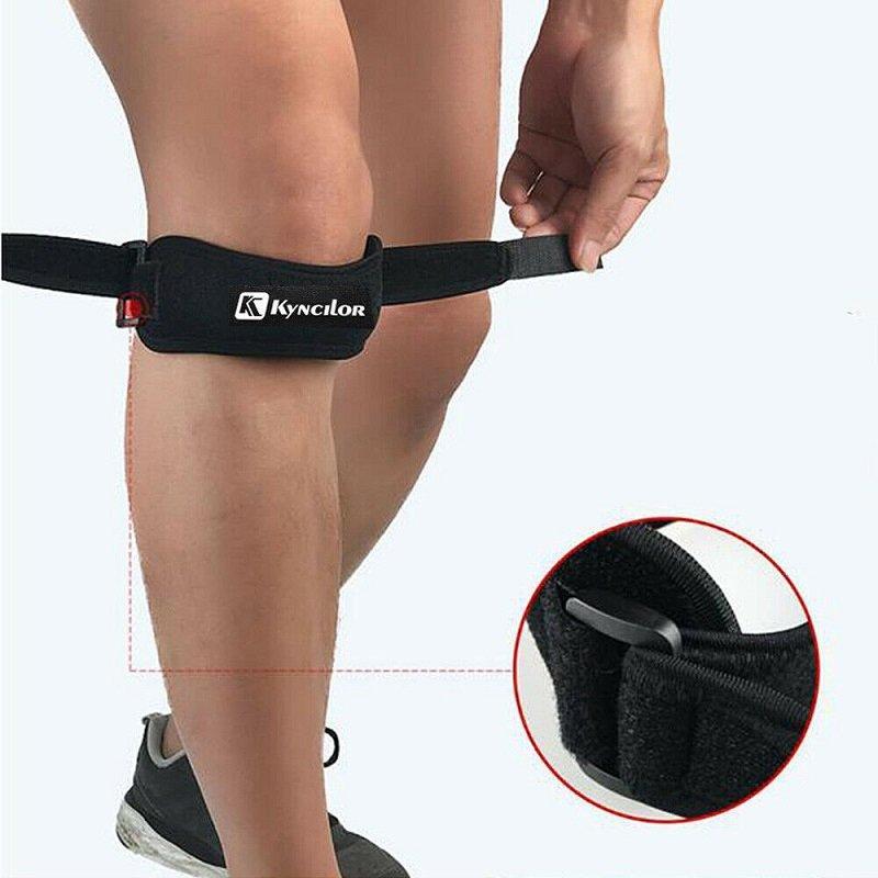 Northix Verstellbarer Knieriemen zum Laufen - Pink