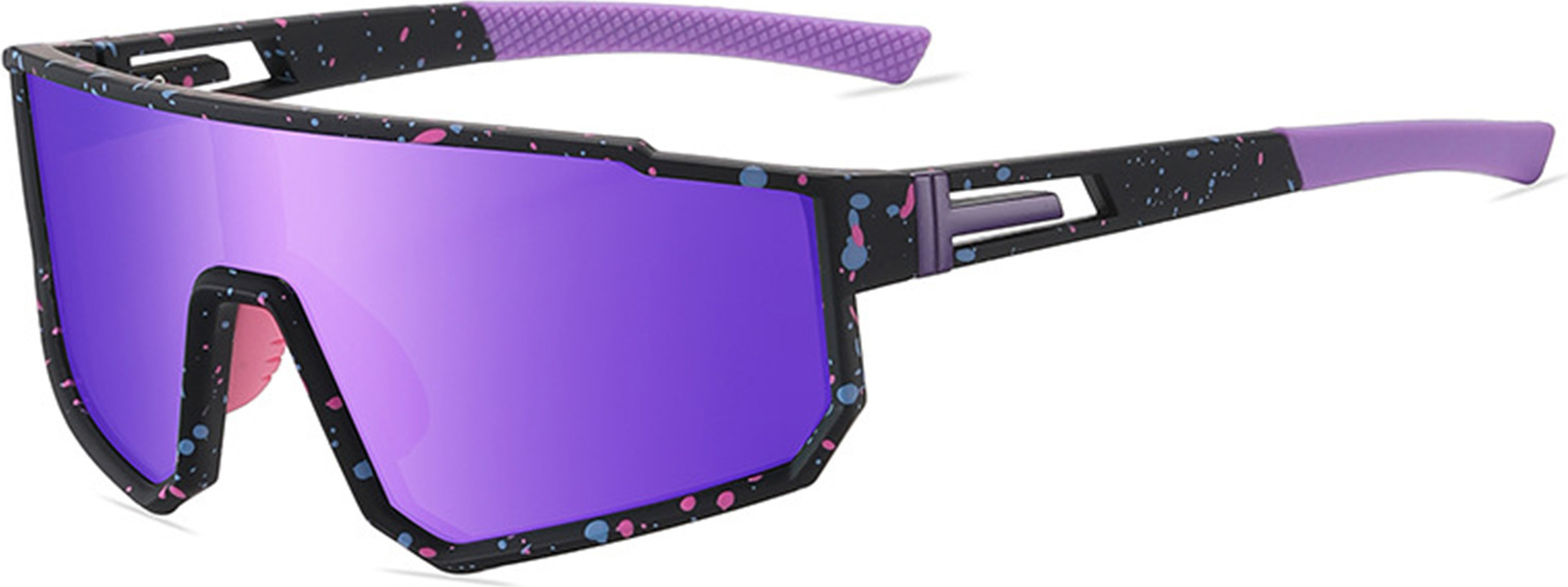 Bremen Polarisierte Sport-Sonnenbrille, Fahrradbrille, ultraleicht, klare Sicht, UV-beständig, Sonnenschutz, Blendschutzbrille 4085475