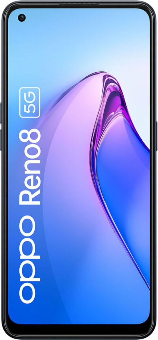 OPPO 8 5G, 16,3 cm (6.4"), 8 GB, 256 GB, 50 MP, Android 12, Čierna