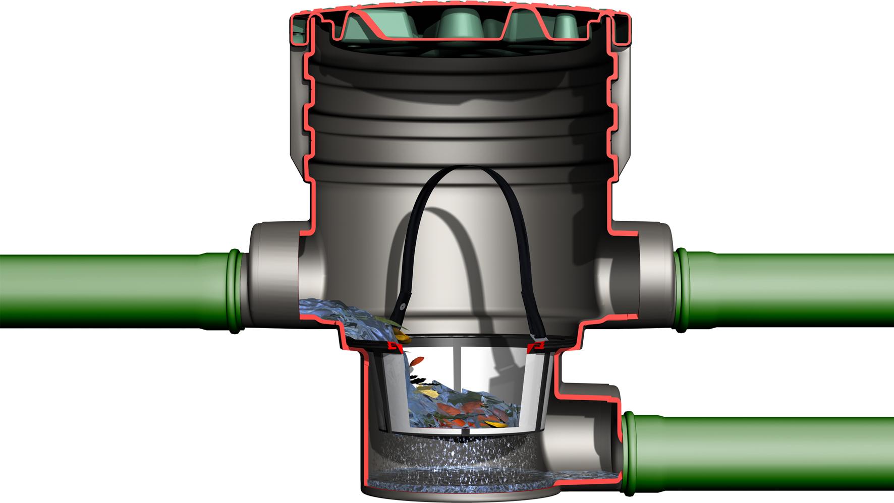 Graf GARANTIA Erdfeinfilter Extern begehbar 340002